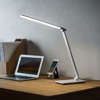 サンワダイレクト LEDデスクライト 800-LED021W 1個（直送品）