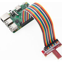 サンワダイレクト Raspberry Pi用40pin - 26pin・GPIO変換ケーブル 800-RPKB2 1個（直送品）