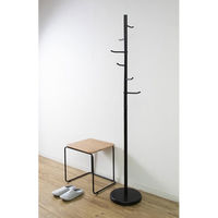 宮武製作所 コートハンガー ブラック MAD-PL03 BK 1台