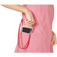 フォーク レディスジップスクラブ チェリーピンク M 7062SC-13 1枚　スクラブ