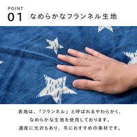 イケヒコ こたつ布団 長方形 星柄 アステル 幅1900×奥行2400mm ベージュ 5529719 1枚（直送品）