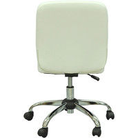 エイ･アイ･エス　キャスターチェア　ホワイト　HLCC-01 WH　1脚（直送品）