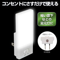 朝日電器 LEDセンサー付ライト PM-L104 1個