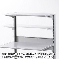 サンワサプライ スマートラック 幅600×奥行700×高さ1540mm グレー RAC-269 1台（直送品）