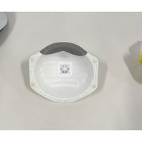 アズワン 使い捨て式防じんマスク (DS2) 排気弁付 1箱(10枚入) 3-8142-02 1箱(10枚)（直送品）