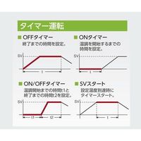 アズワン ETTAS 定温乾燥器(タイマー仕様・強制対流方式) 窓無しタイプ 右扉 OF-300V-R 1台 1-2125-24（直送品）