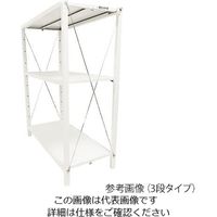 ニッコー 折りたたみ式スチールラック（ワンタッチタイプ） MidiLight 棚板3段 MidiLightH1000 1個 3-662-01（直送品）