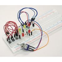 アドウィン キットで遊ぼう電子回路(電子回路学習キット) 基本編vol.1 ECB-100T 1セット 3-8810-01（直送品）