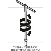 エスコ 10x270mm [Hexagon]T型レンチ EA573TW-10 1本（直送品）