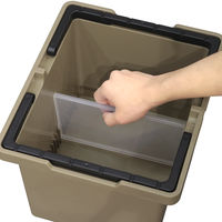 JEJアステージ セパレートバスケット100用仕切板 クリア 1個