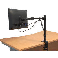 アーキサイト モニターアーム 水平5軸液晶モニターアーム（クランプ/グロメット固定方式両対応） 最大32インチまで（8kg） AS-MABH01 1台