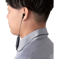 エレコム Bluetoothイヤホン/耳栓タイプ/FAST MUSIC/ LBT-HPC16BK 1個