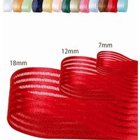 シモジマ クレープリボン 12×10 ネイビー 001417513 1セット(4巻)（直送品）