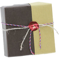 シモジマ HEIKO コットンミックス20m巻 #1 トリコロール 001500650 1セット(1巻入×4巻 合計4巻)（直送品）