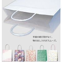 【ケース販売】HEIKO 紙袋 スムースバッグ 18-07 ホワイトローズ 003156229 1ケース(25枚入×12袋)（直送品）