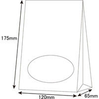 シモジマ 窓付袋 S1F 舞桜 004081121 1セット（50枚入×40）（直送品）