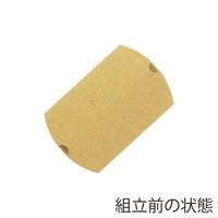 シモジマ ギフトBOX AX-2 ナチュラル 006824517 1セット（10枚入×10）（直送品）