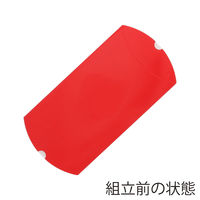 シモジマ ギフトBOX AX-7 赤 006848307 1セット（10枚入×10）（直送品）