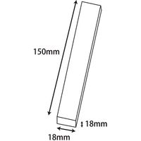 【ケース販売】HEIKO 箱 のし箱 ペン1本用 S 白無地 006893103  1ケース(10枚入×10袋 合計100枚)（直送品）