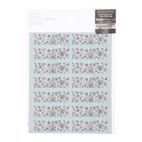 シモジマ 特殊強粘ギフトシール ペタト フラワー 007067822 1セット(10束)（直送品）