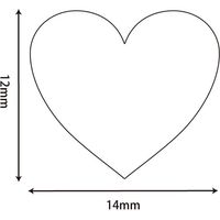 シモジマ タックラベル No.305 12×14 007073098 1セット(1袋(45片)×30)