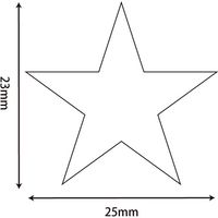 シモジマ タックラベル No.334 23×25 007073127 1セット（18片入×50）（直送品）
