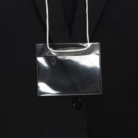 VN-212 イベント吊下げ名札名刺サイズ薄型エコ 007310706 1セット（50枚入×10）（直送品）