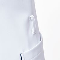 ルコックスポルティフ メンズジャケット ホワイト×ネイビー L UQM1103 1枚　白衣