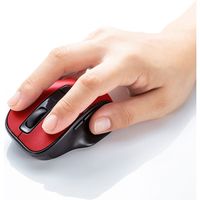 サンワサプライ ワイヤレスブルーLEDマウス MA-WBL134R 1個