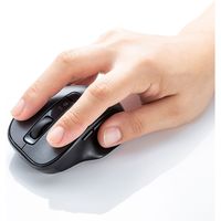 ワイヤレスマウス　無線　静音　5ボタン　中型サイズ　ブルーLED　MA-WBTBL135GM　サンワサプライ　1個