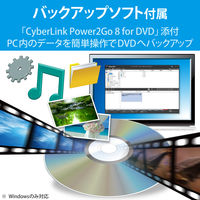DVDドライブ DVD CD M-DISC 対応 USB2.0 書き込みソフト付 レッド LDR-PMJ8U2LRD ロジテック 1個