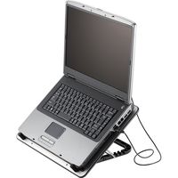 エレコム 冷却台/角度可変置き台/アルミ/大型ファン/15.4~17インチ対 SX-CL22LSV 1個（直送品）