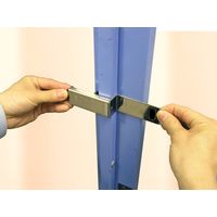 【補助錠】 日本ロックサービス ドアジョイナー40AT ABUS符号錠付155/40 NL-DJL-40AT 1個