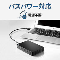 アイ・オー・データ機器 USB3.1 Gen1/2.0対応ポータブルハード HDPH-UT2DKR 1台