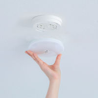 アイリスオーヤマ 小型シーリングライト 薄形 600lm 人感センサー付 昼光色 SCL6DMS-UU 1台