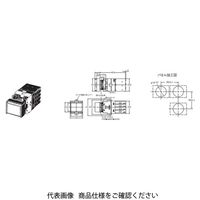 オムロン 押ボタンスイッチ 分離形 照光(丸胴形φ16) クイックコネクタタイプ 緑 A165LーJGAー24Dー2S 1セット(2個)（直送品）