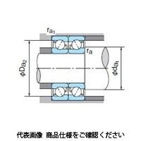 不二越 ベアリング アンギュラ玉軸受(組合せ)CDB/CDU 背面組合せ 7212CDBP5 1個（直送品）
