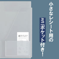 キングジム スキットマン 領収書ファイル用ポケット 2380P 1セット(1パック×3)