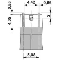 プリント基板用コネクタ ソケット 極数2 リフロー対応 CC 2，5/ 2ーGFー5，08 P26THR 1セット(50個)（直送品）