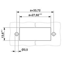 プリント基板用コネクタ ねじ接続式プラグ 極数5 パネル貫通 DFKーPC 16/ 5ーSTFーSHー10，16 1セット(10個)（直送品）