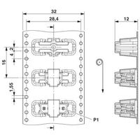 プリント基板用コネクタ ソケット 極数3 リフロー対応 PTSM 0，5/ 3ーHVー2，5ーTHR R32 1セット(330個)（直送品）