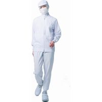 男女兼用長袖ジャンパー S ホワイト AQ-495-A9-S サーヴォ（旧サンペックスイスト）（直送品）