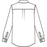 男女兼用シャツ長袖 SS ネイビー SBLU-1917-K5-SS サーヴォ（旧サンペックスイスト）（直送品）