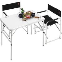 パール金属 キャプテンスタッグ ラフォーレ アルミツーウェイテーブル アジャス UC-0511 1個