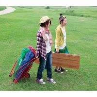 パール金属 キャプテンスタッグ 楽々カーゴキャリー イエロー UL-1003（直送品）