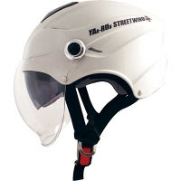 TNK工業 STR-W BT ヘルメット ホワイト FREEサイズ（58-59cm） 511868（直送品）