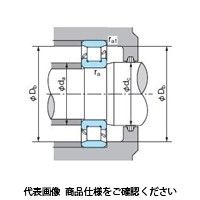 不二越 ベアリング 円筒ころ軸受 NF207 1セット(3個)（直送品）