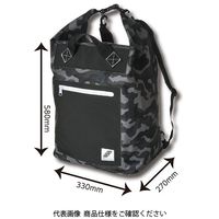 藤原産業 SK11 防水バックパック PVC SWPーBPメイサイグレー 1個（直送品）