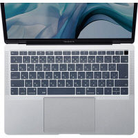 サンワサプライ MacBook Air 13.3インチ Retinaディスプレイ用シリコンキーボードカバー（クリア） FA-SMACBA13R 1個（直送品）