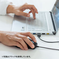 サンワサプライ 有線IR LEDマウス（ダブルクリックボタン付き） MA-IR125R 1個（直送品）